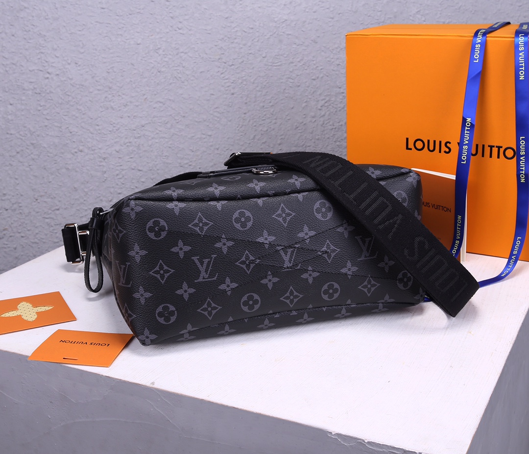 Louis Vuitton Besace Zippee Negro/Amarillo-3