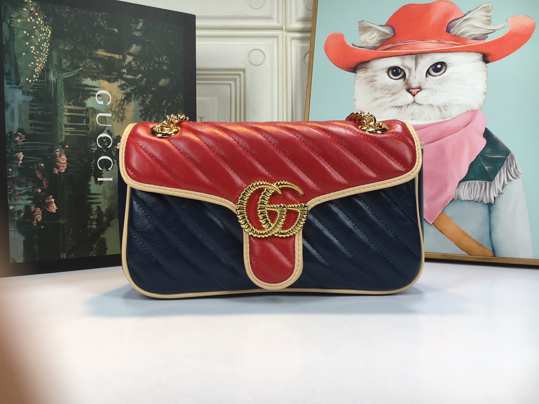 Gucci en línea exclusiva Marmont Small Bolsas-5