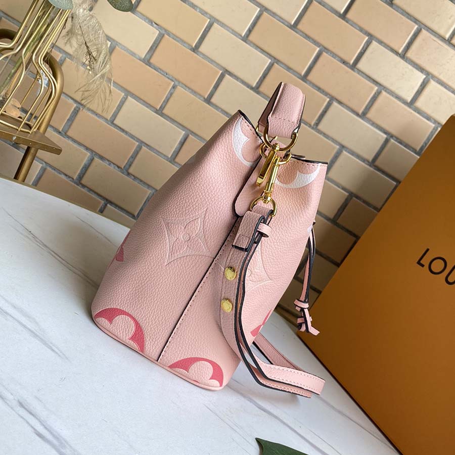 Louis Vuitton Neonoe BB Backet Bolsa Blue/Beige/Pink-10