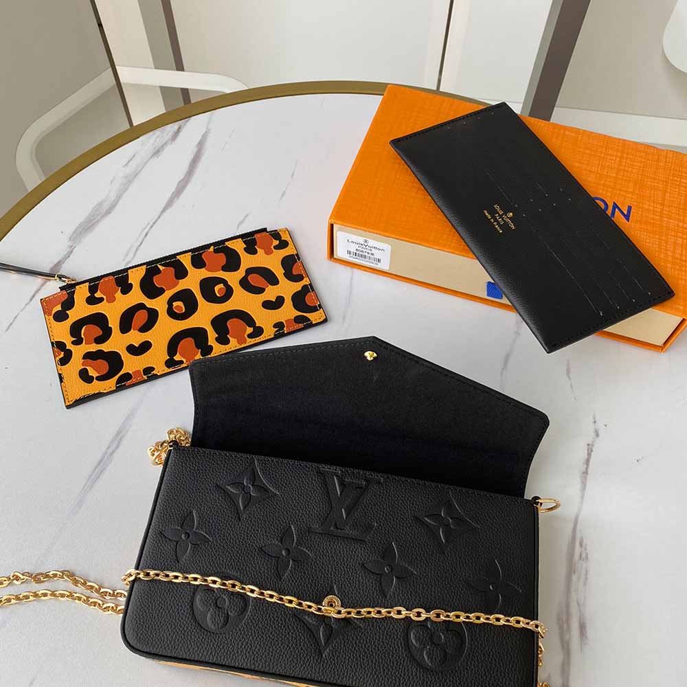 Louis Vuitton AAA-LEOPARD Felicie Pochette M64065-7
