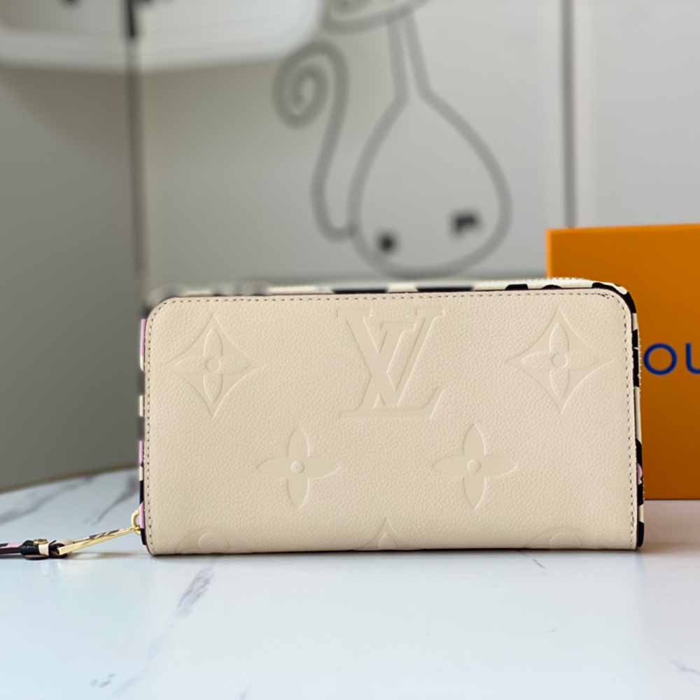 Louis Vuitton Leopard Zippy Wallet M80685-3