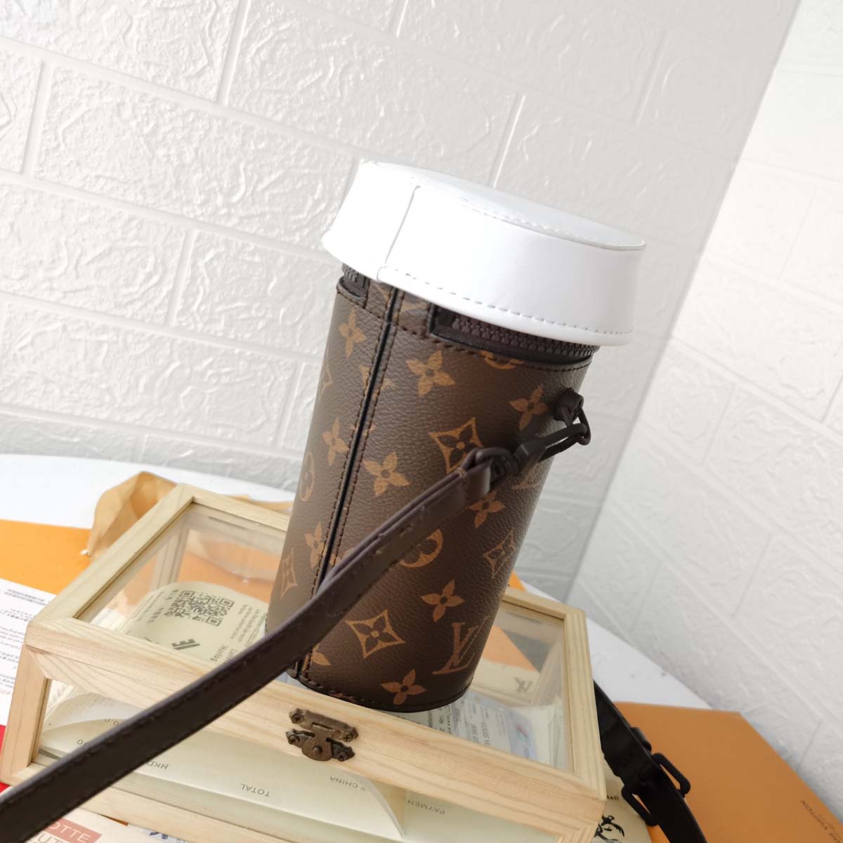 bolsa de taza de café Louis Vuitton-6