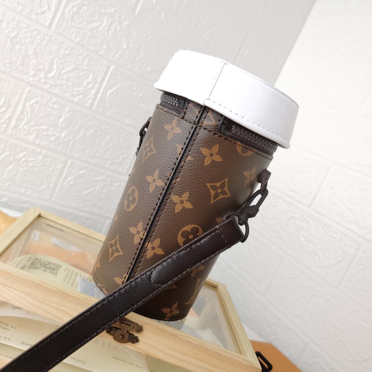 bolsa de taza de café Louis Vuitton-14