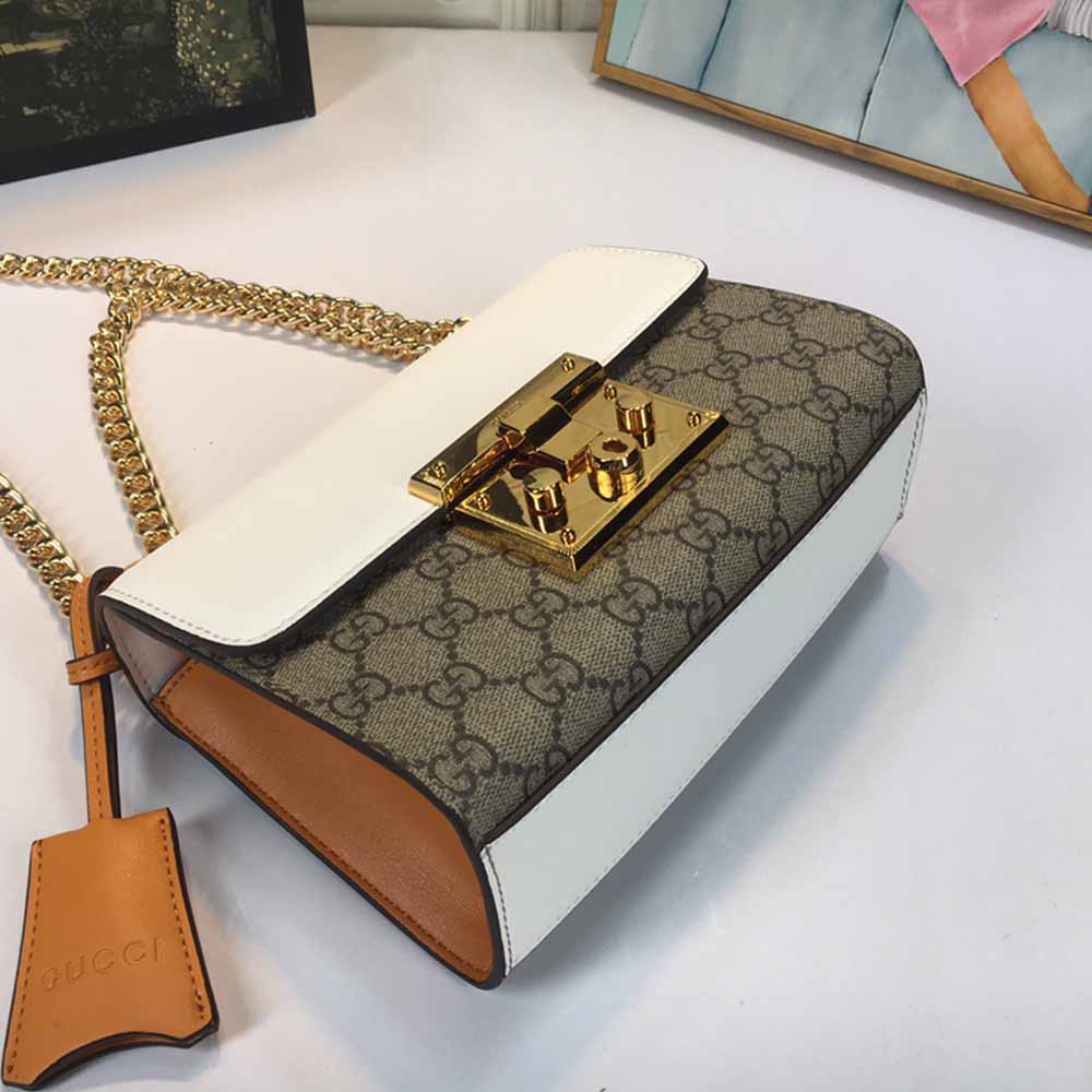 Gucci candado de hombro pequeño 409487-2