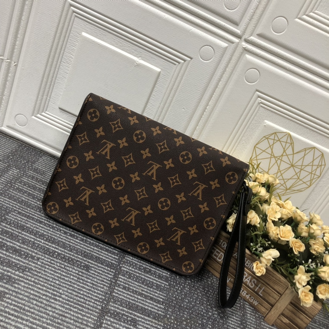 Louis Vuitton S Lock A4 Pouch M80560-12