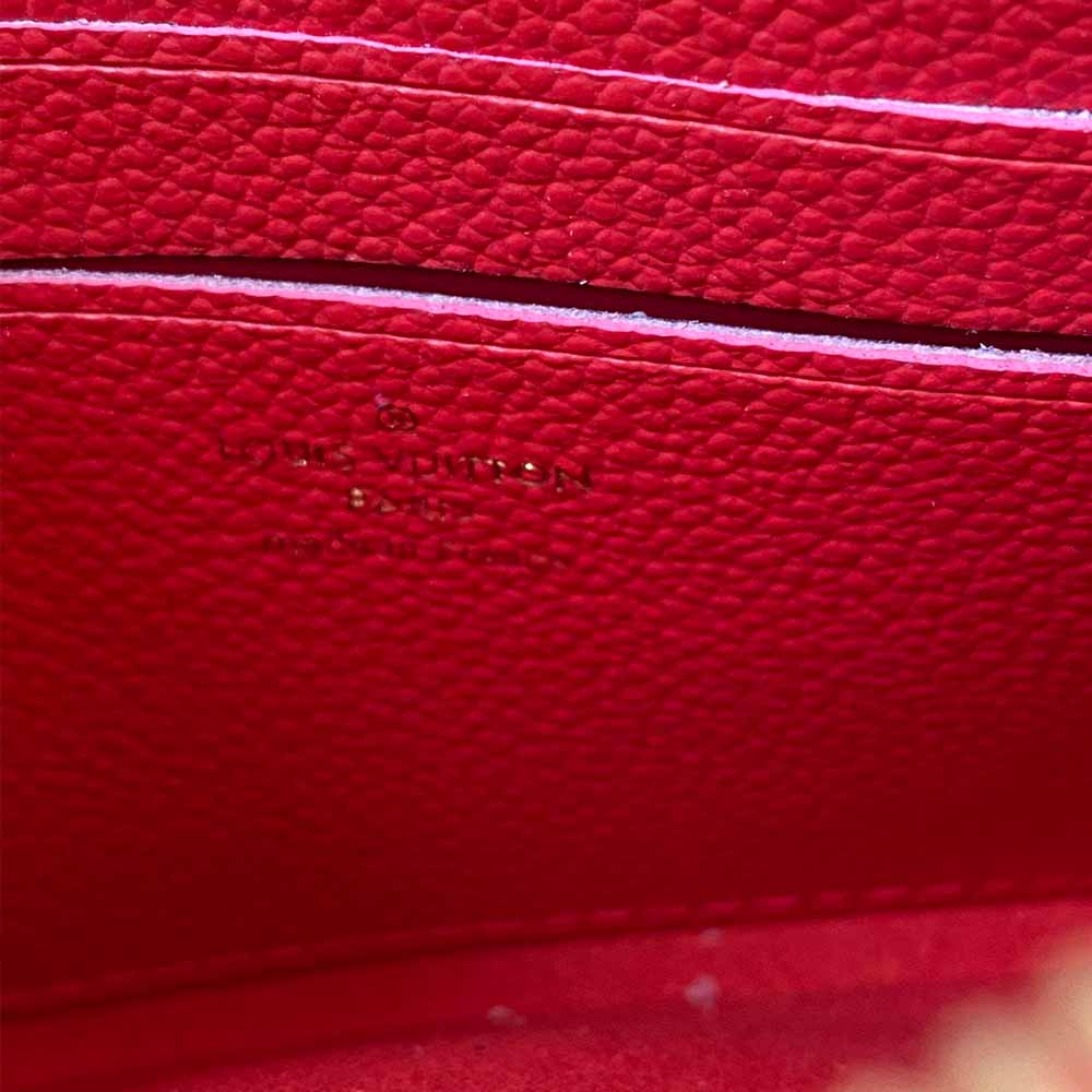 Louis Vuitton aaa-doble zip Pochette M68568 Negro/Azul-8