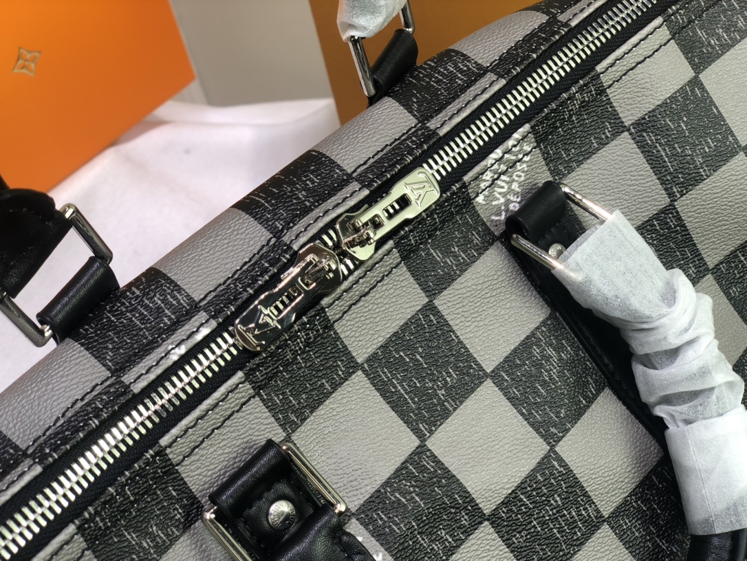 Louis Vuitton Keepall Bandouliere 45 Verde/Negro-9