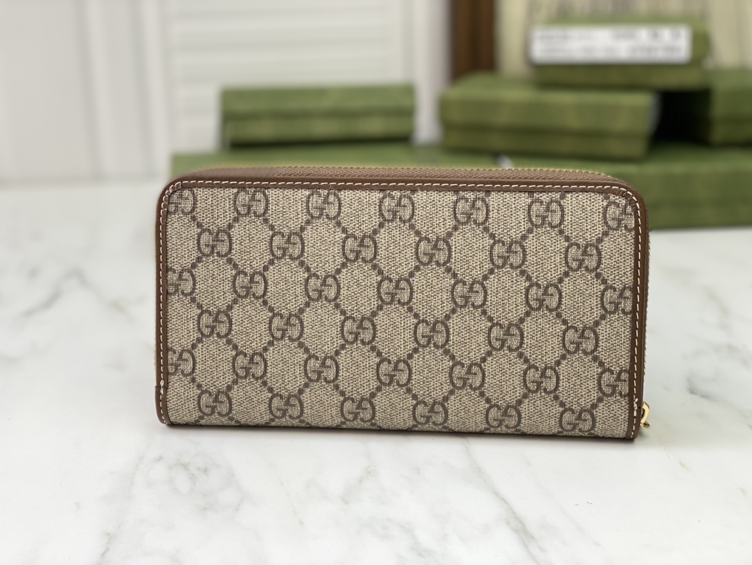 Gucci Horsebit 1955 Zip alrededor de la billetera-2