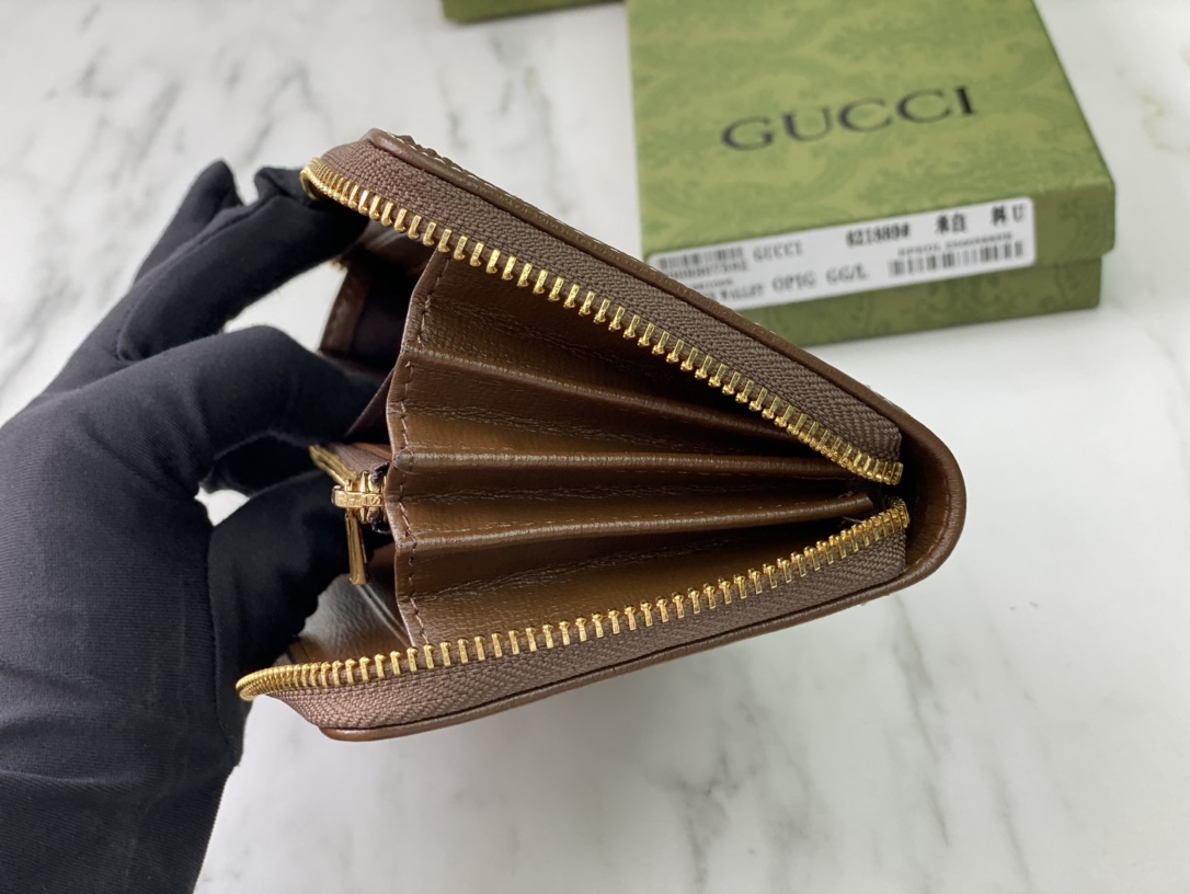 Gucci Horsebit 1955 Zip alrededor de la billetera-5