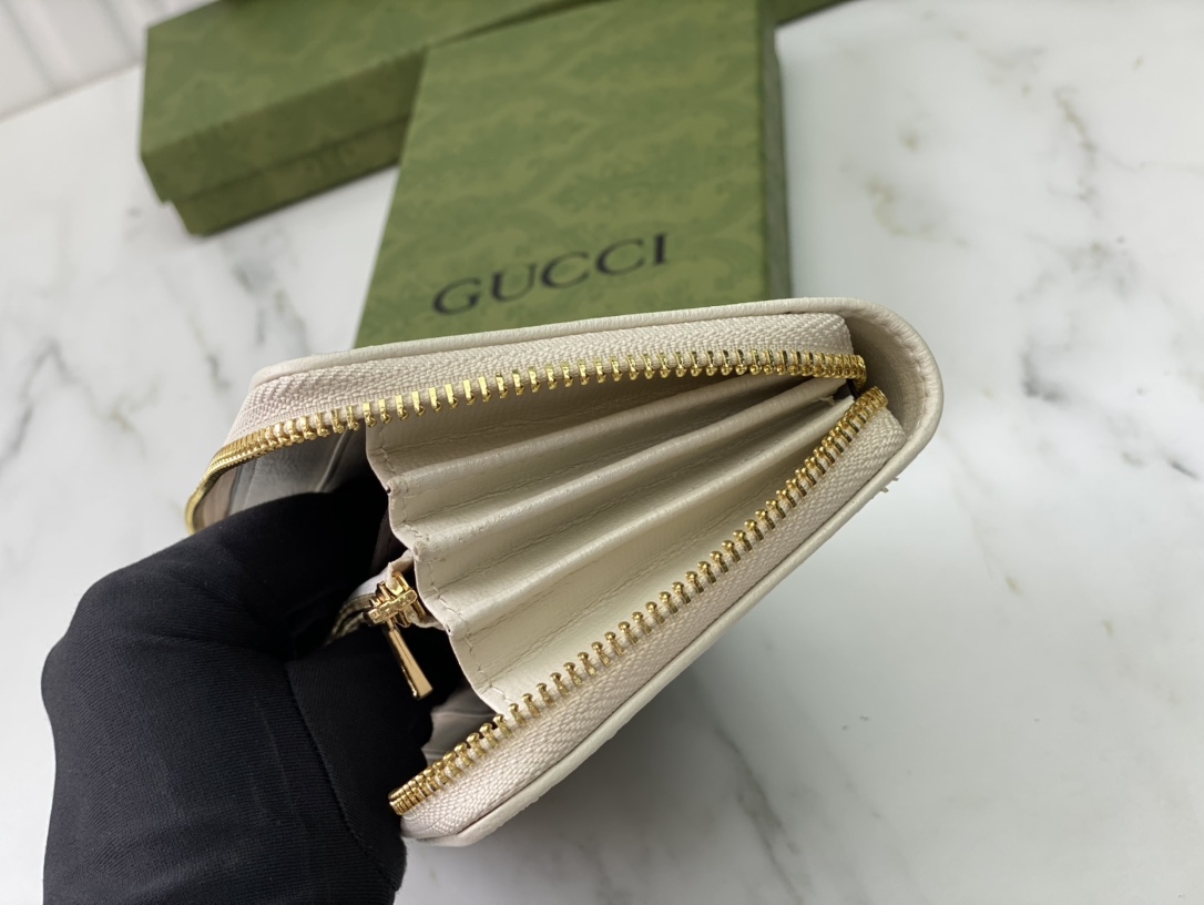 Gucci Horsebit 1955 Zip alrededor de la billetera-10