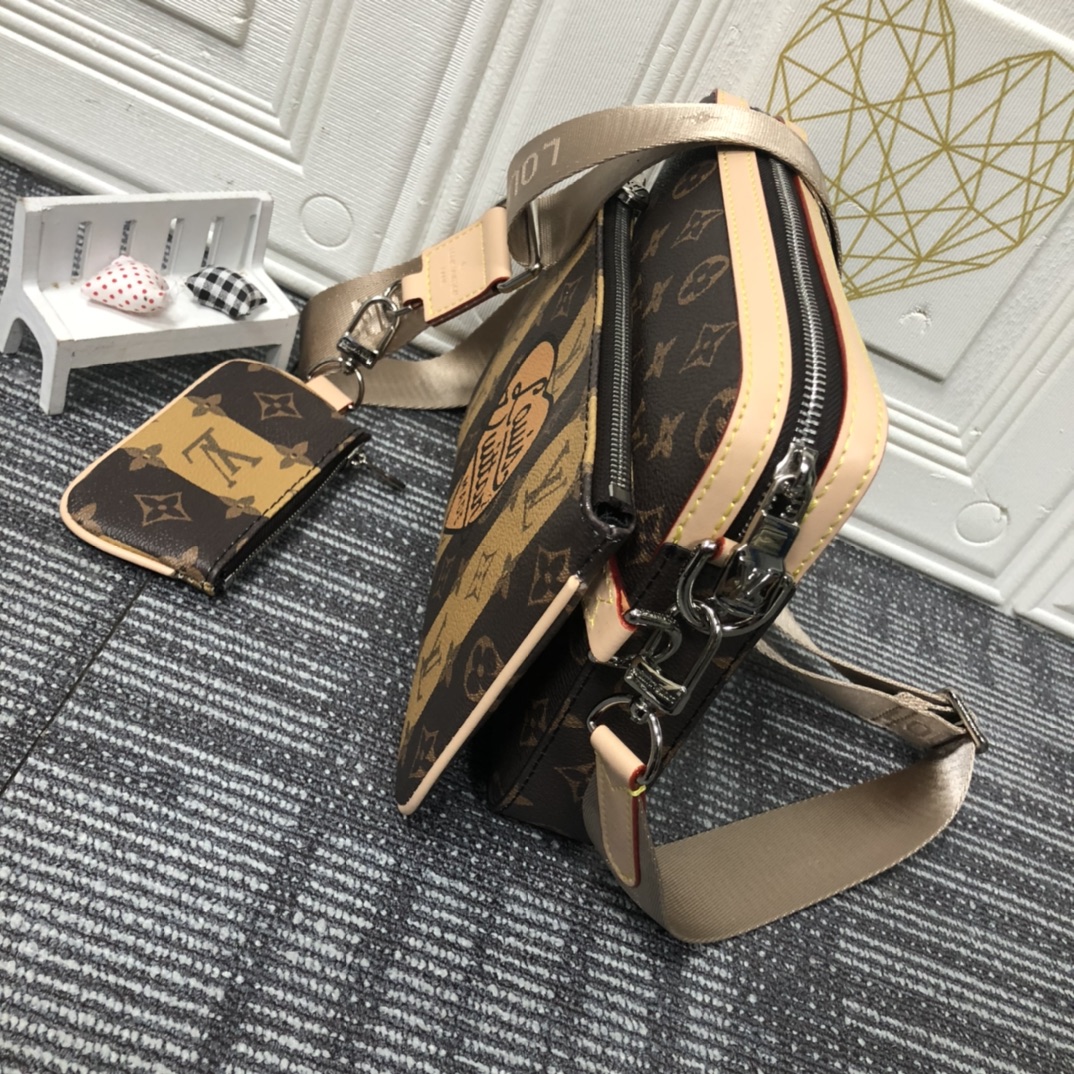 Louis Vuitton 3in1 Pochette Trio Messenger M69443-2