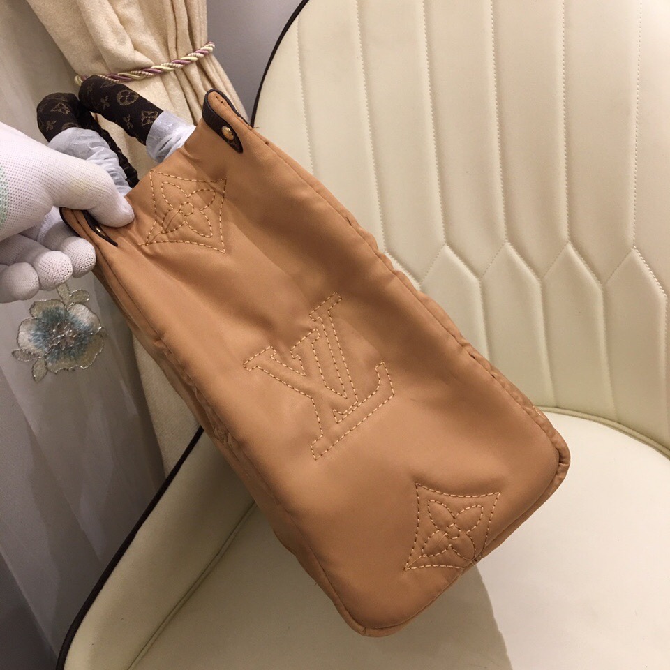Louis Vuitton Onthego GM Tote Bolsa- beige-5