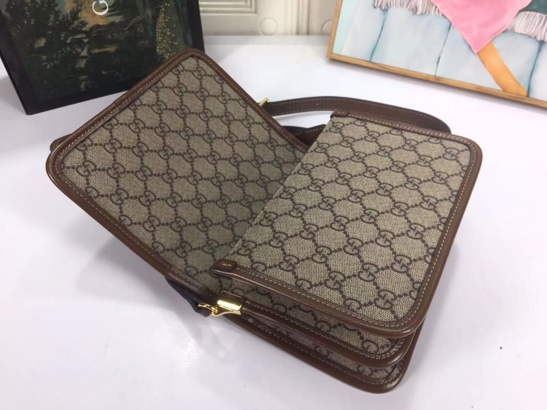 Gucci Mini Shoulder Bolse con entrelazamiento G-4