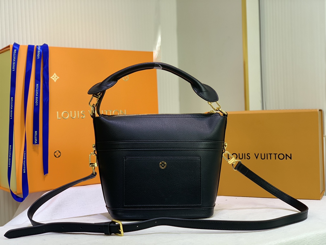Louis Vuitton Cruiser PM Bolsa Black/White-2