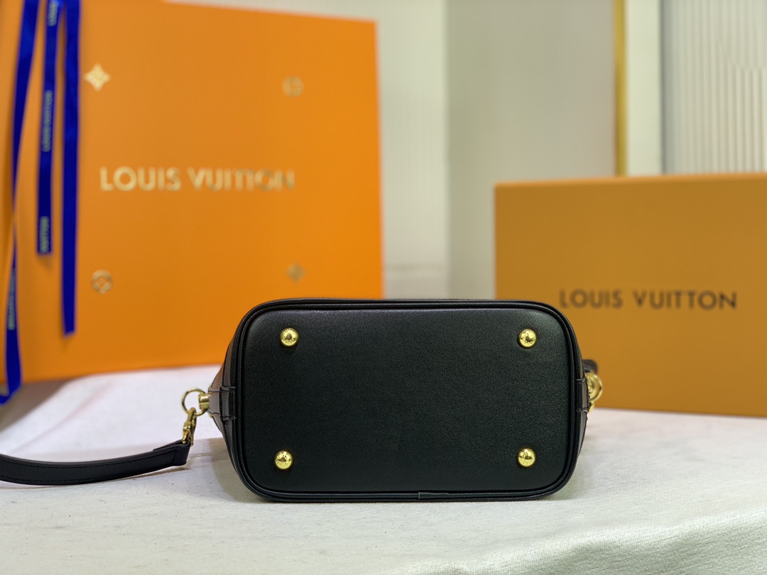 Louis Vuitton Cruiser PM Bolsa Black/White-3