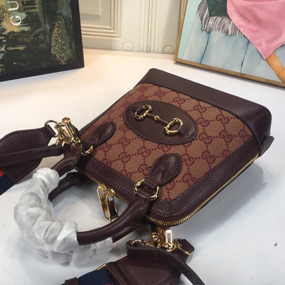 Gucci Horsebit 1955 Mini Top Many Bolsa 677212-4