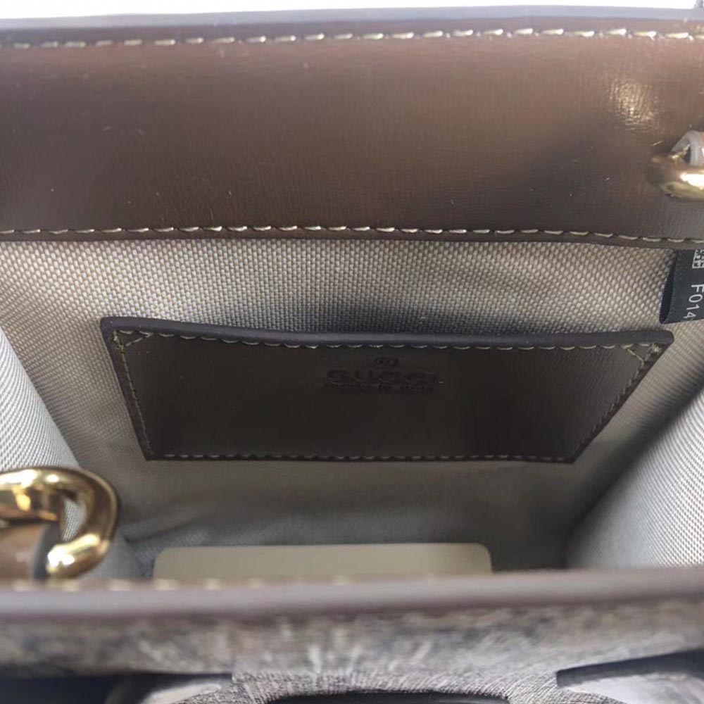 Gucci Mini Tote Bolsa con enclavamiento G 671623-1