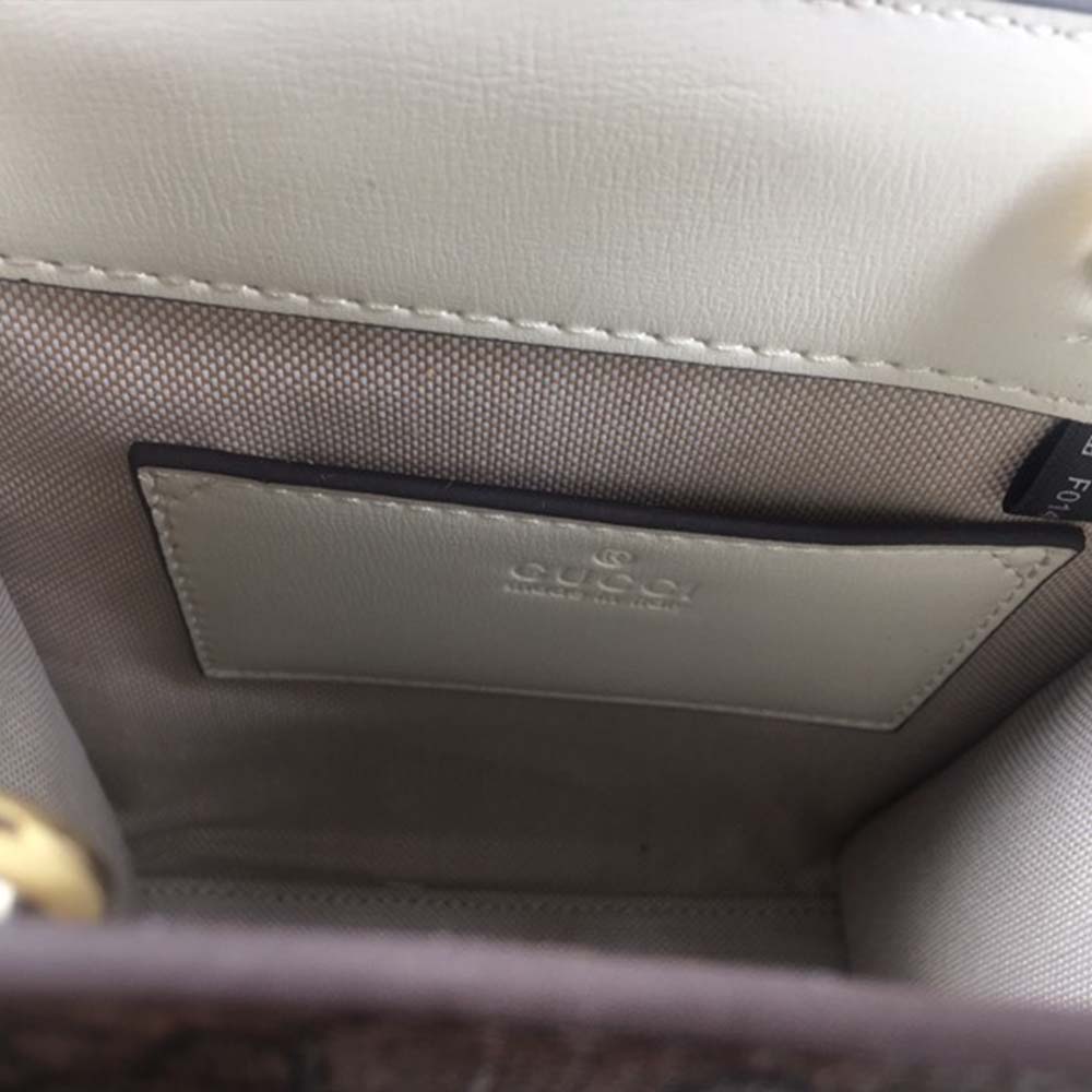 Gucci Mini Tote Bolsa con enclavamiento G 671623-10