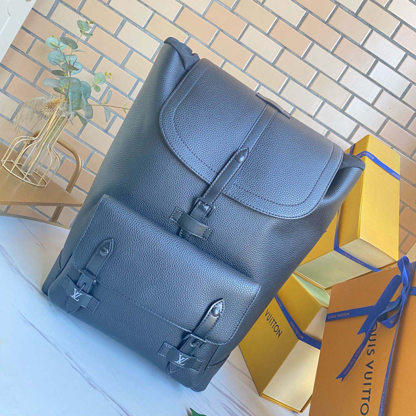 Louis Vuitton Christopher Slim Backpack-1