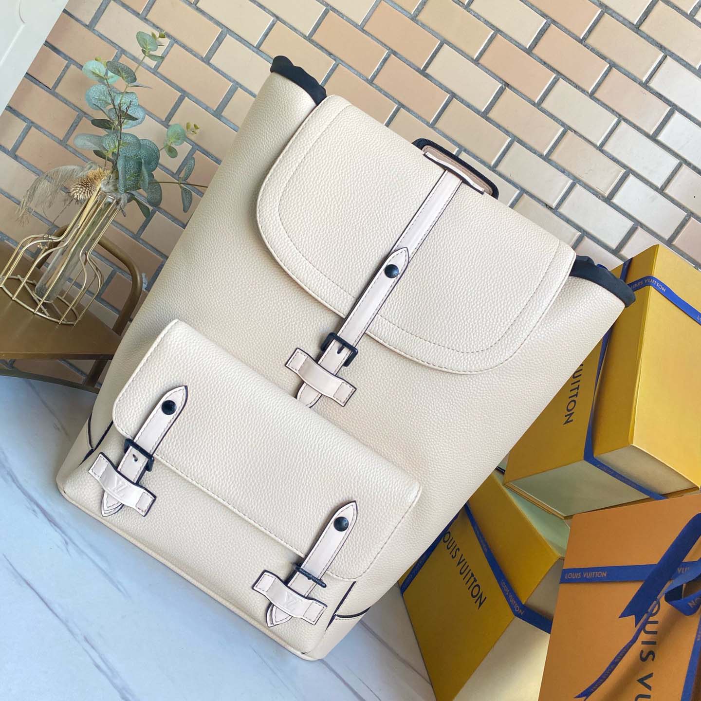 Louis Vuitton Christopher Slim Backpack-11