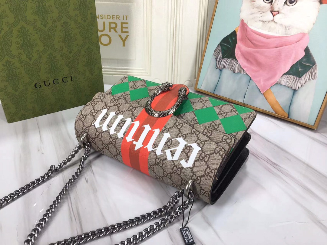 Gucci Dionysus Bolsa de hombro pequeño 400249-3