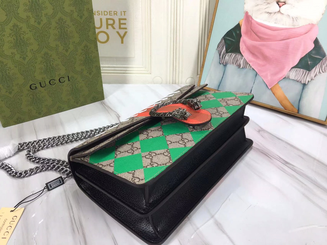 Gucci Dionysus Bolsa de hombro pequeño 400249-4