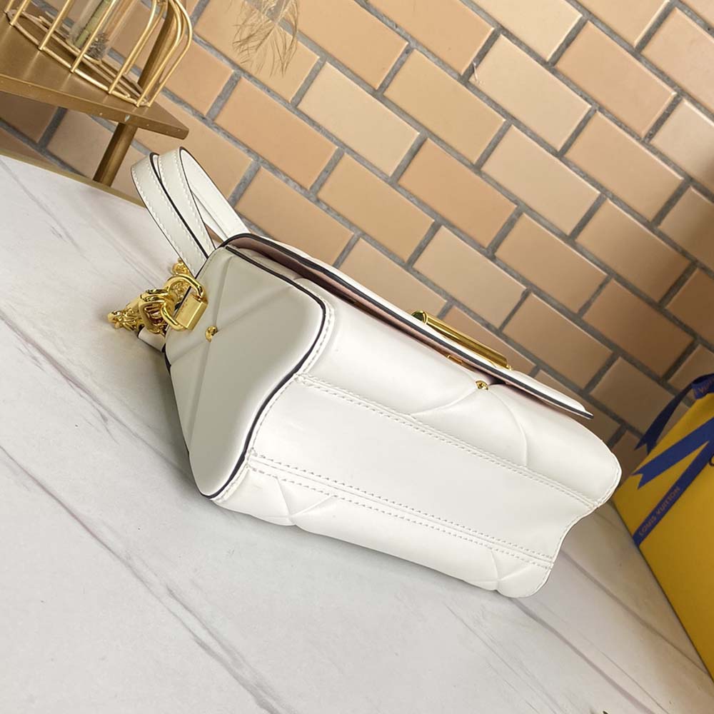 Louis Vuitton Twist PM- Negro/marrón/blanco-13
