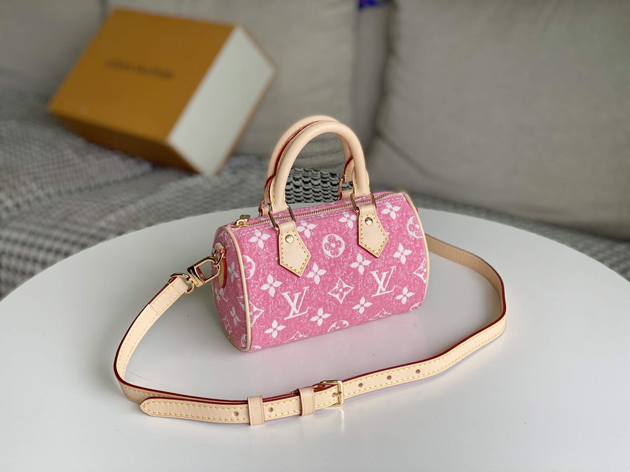 Louis Vuitton Nano Speedy M81213-2