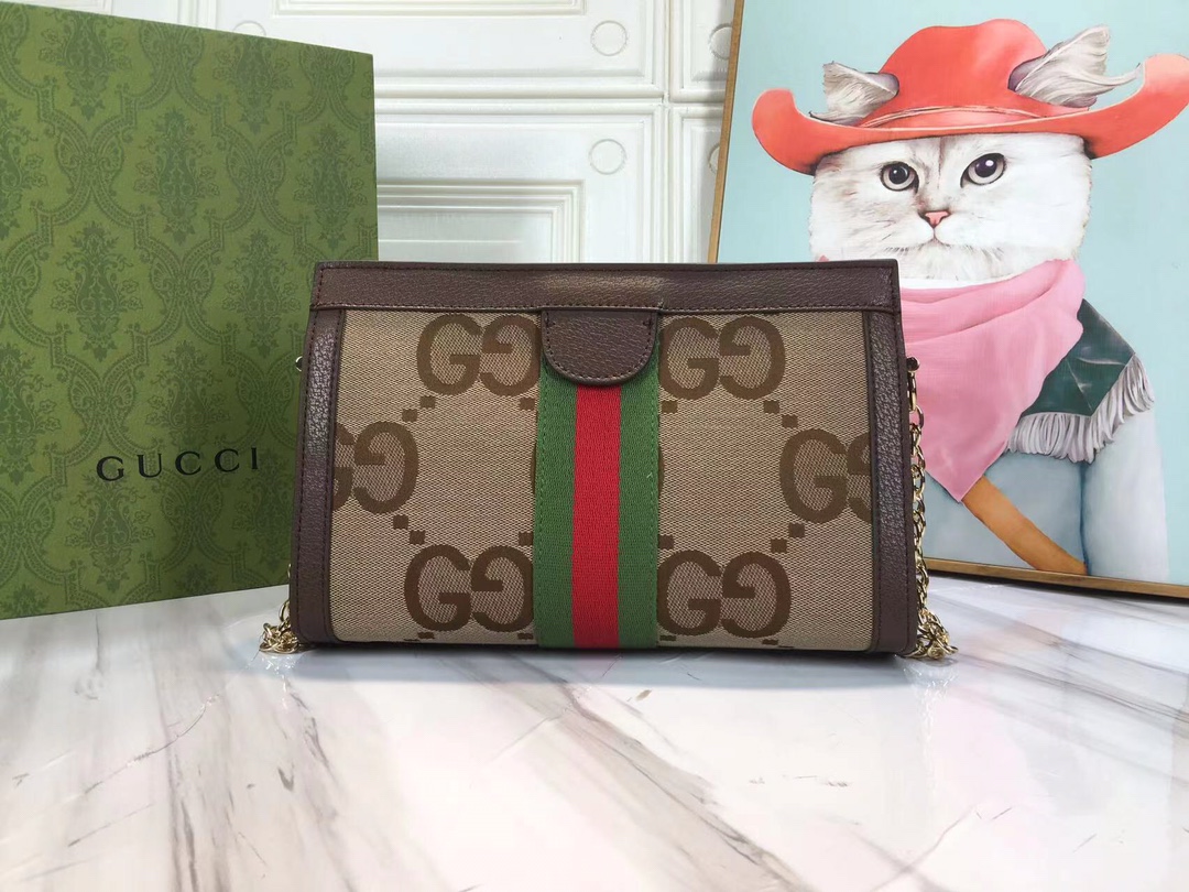 Gucci Ophidia Doble G Bolsa de hombro pequeño-2