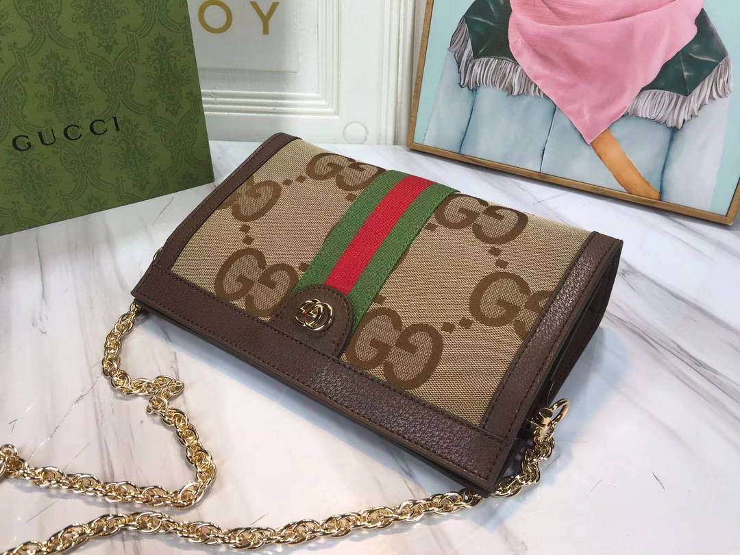 Gucci Ophidia Doble G Bolsa de hombro pequeño-3