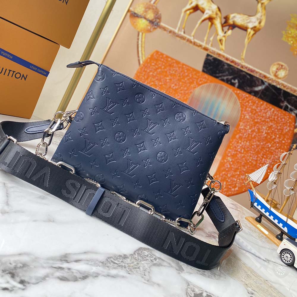 Louis Vuitton Coussin PM HandBolsa- Navy/Amarillo-3