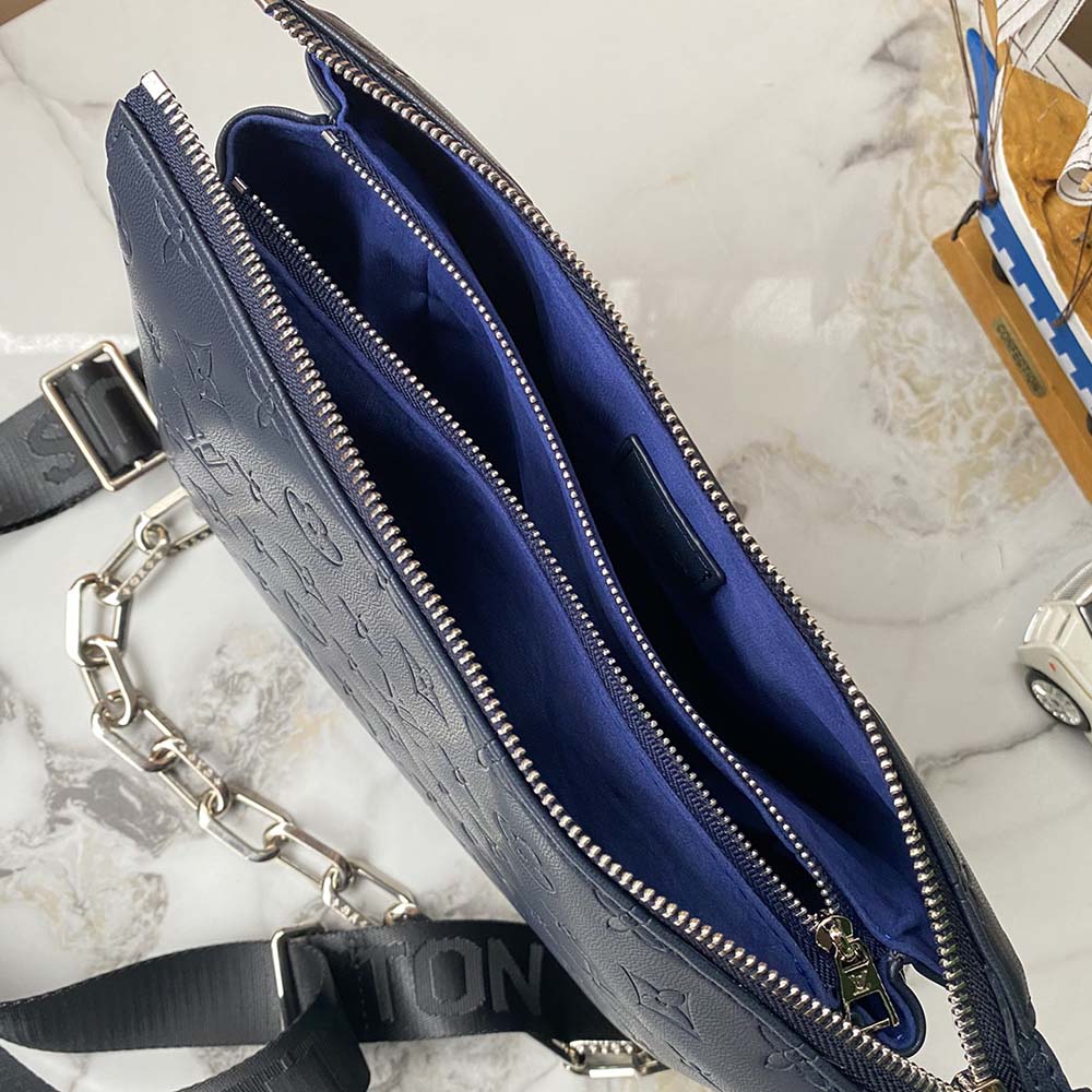 Louis Vuitton Coussin PM HandBolsa- Navy/Amarillo-5