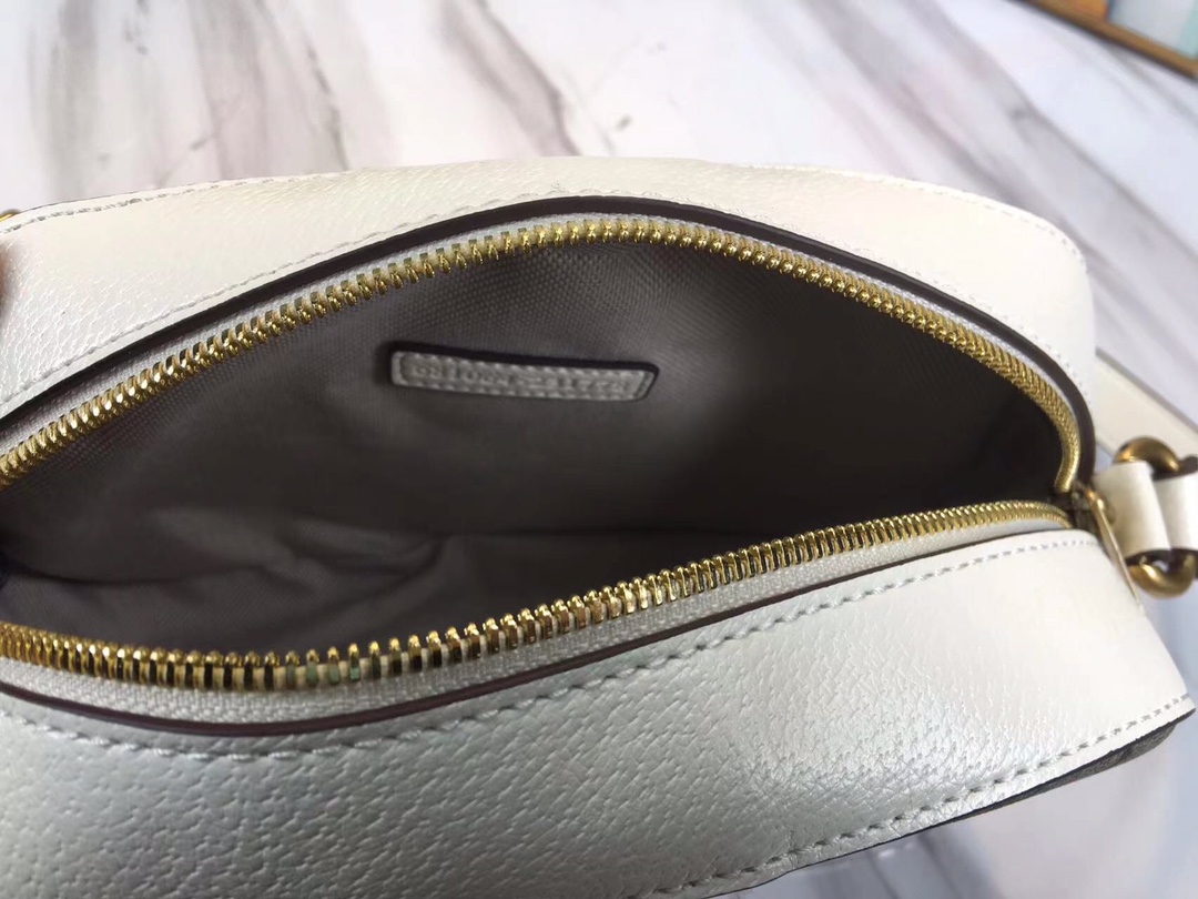 Gucci Ophidia Doble G Bolso de hombro: negro/blanco-11