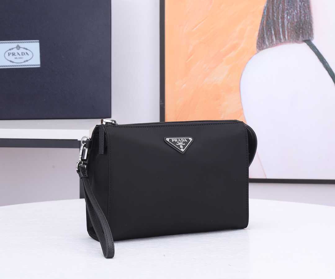 Prada AAA-Saffiano Nylon Pouch 2NE789-1