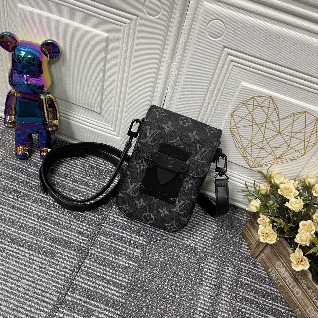 LOUIS VUITTON S-LOCK VERTICAL Billet de portátil M81524-19