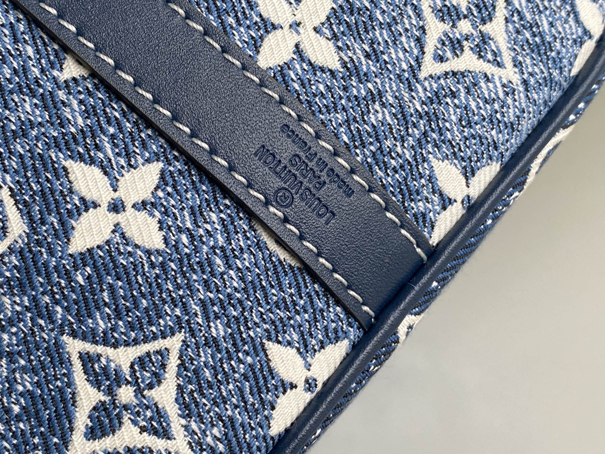 Louis Vuitton denim veloz bandouliere 25 bolso-5