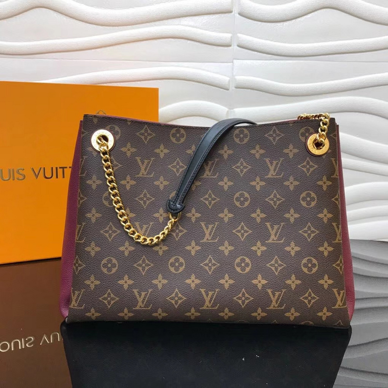 Louis Vuitton Surene MM-M43864 Vino Rojo 36 cm-2