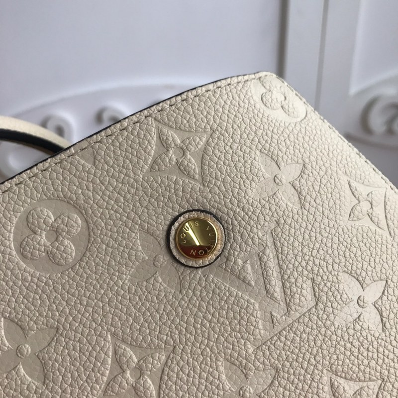 Louis Vuitton AAA-Montaigne MM-M44061 White-2