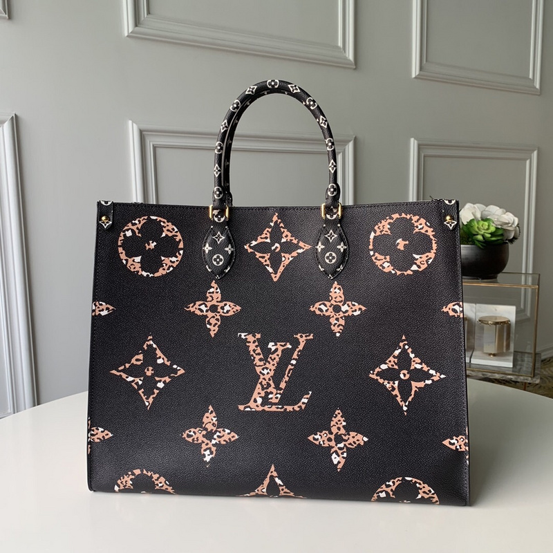 Louis Vuitton AAA-Onthgo-M44570 Brown 41cm-1