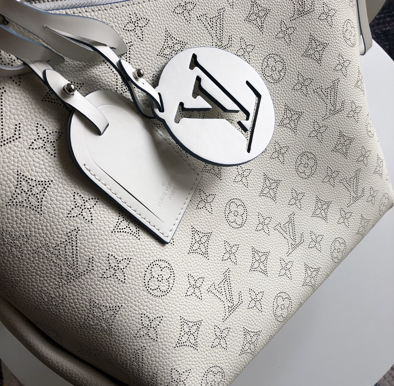 Louis Vuitton AAA-Beaubourg Hobo MM-M56201 White-3