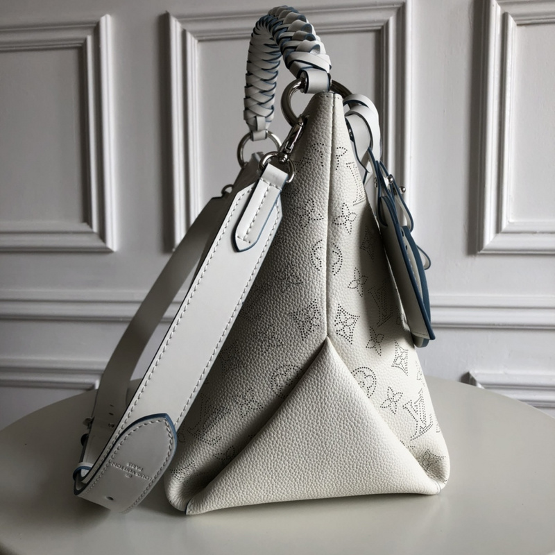 Louis Vuitton AAA-Beaubourg Hobo MM-M56201 White-5