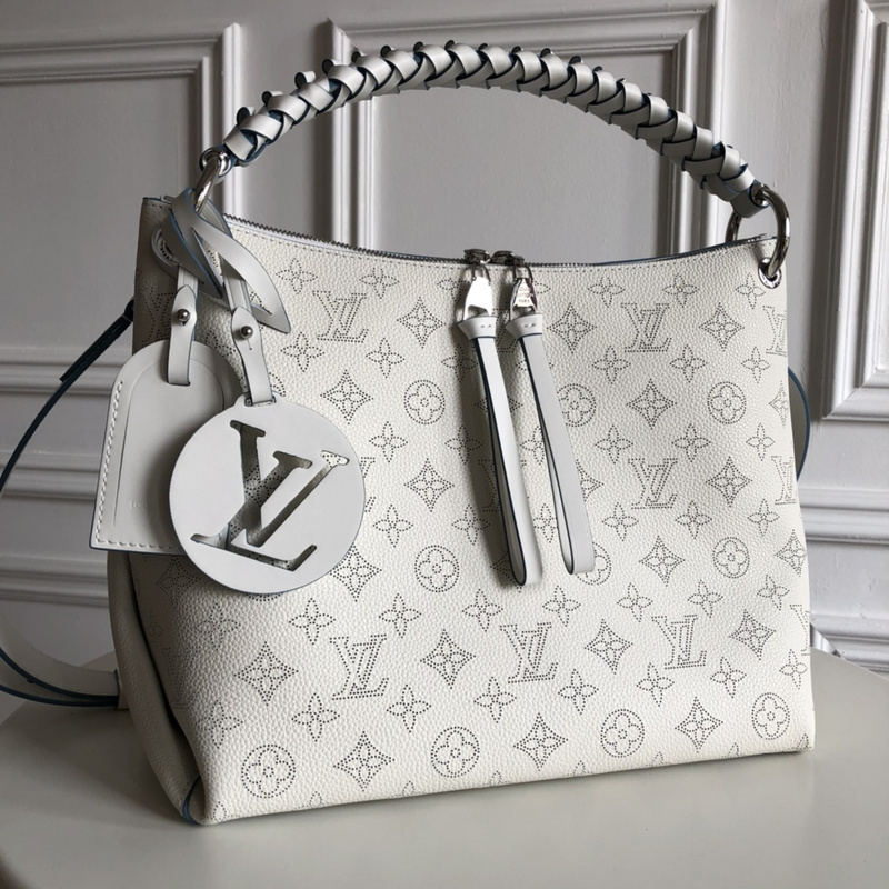 Louis Vuitton AAA-Beaubourg Hobo MM-M56201 White-8