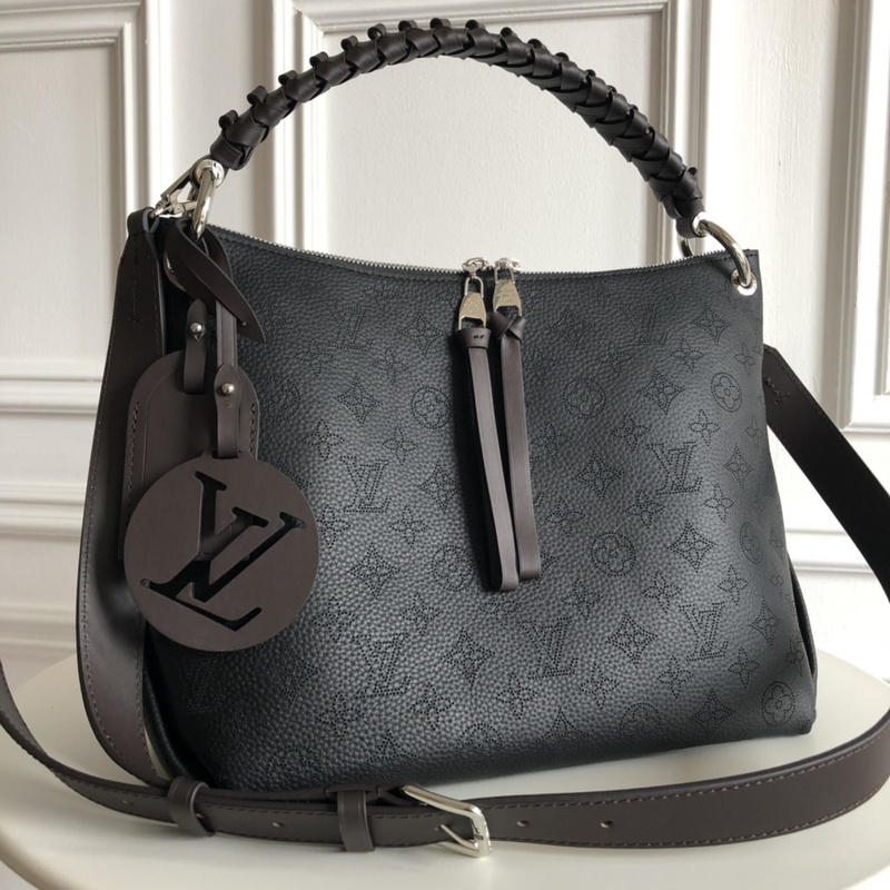 Louis Vuitton AAA-Beaubourg Hobo MM-M56073 Negro-6