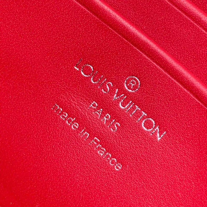 Louis Vuitton New Wave Chain Pochette-M63956 Red-7