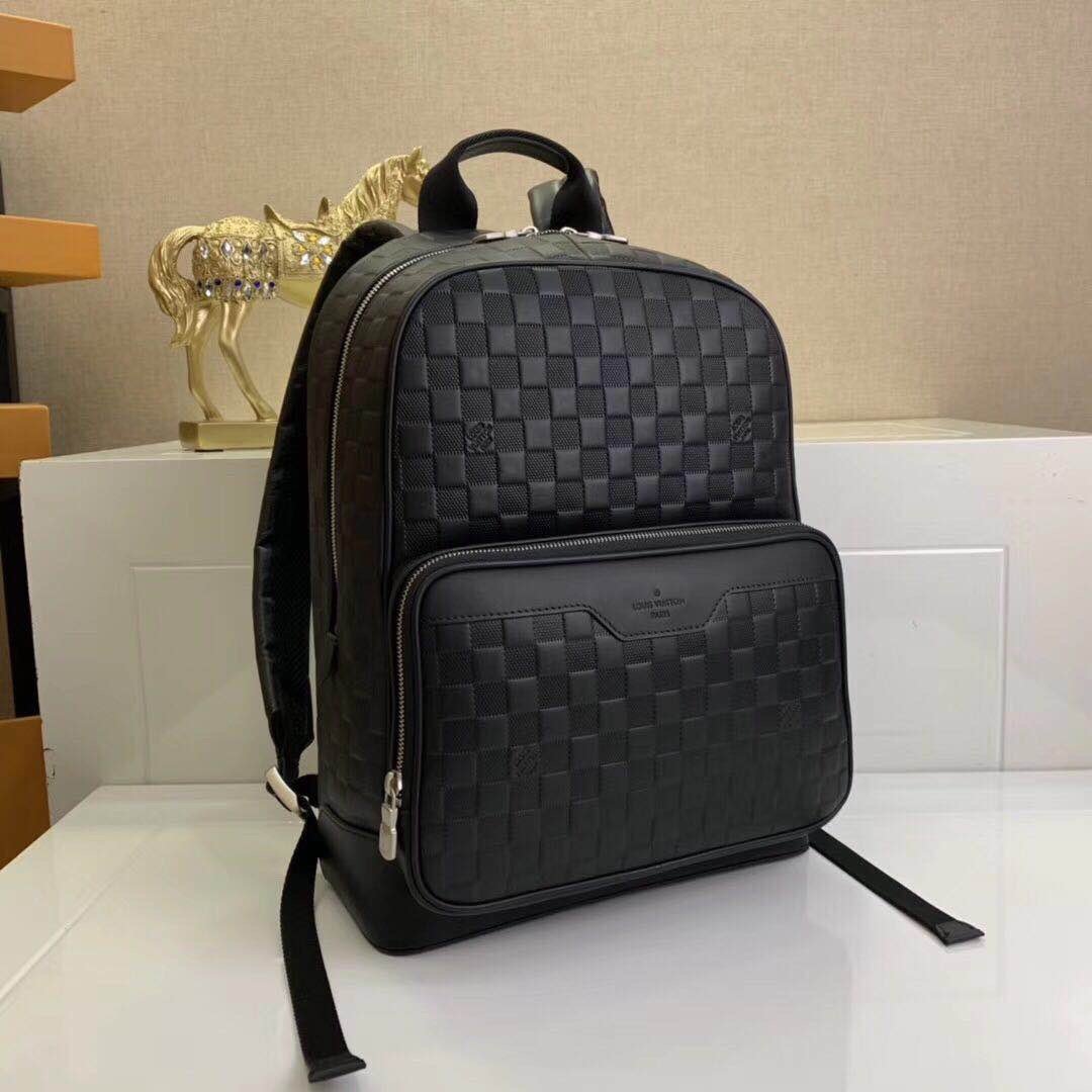 Louis Vuitton AAA-Campus Backpack N40094 Negro-8