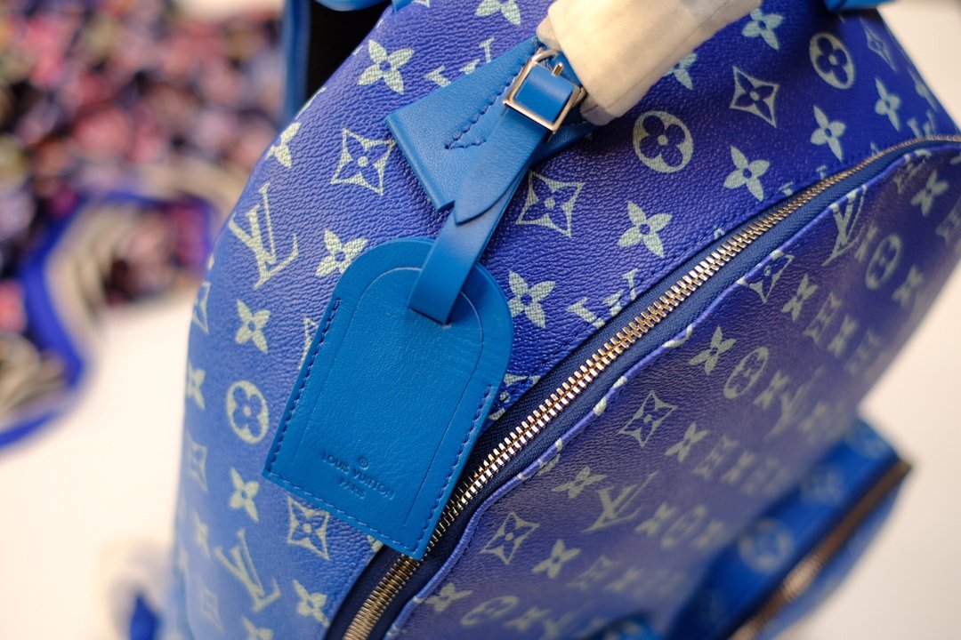 Louis Vuitton AAA-Backpack Multipocket M45441 Azul-1