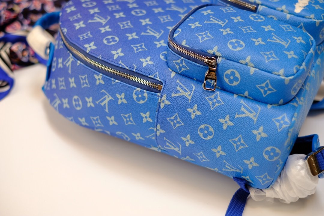 Louis Vuitton AAA-Backpack Multipocket M45441 Azul-3