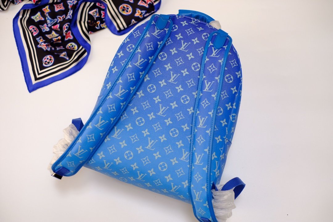 Louis Vuitton AAA-Backpack Multipocket M45441 Azul-5