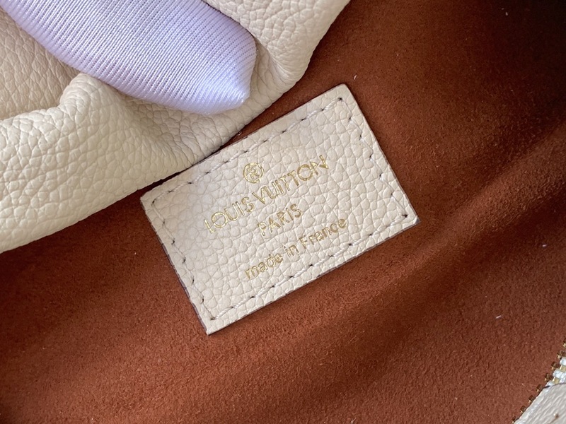 Louis Vuitton AAA-Monogram Empreinte BumBolsa Black/Beige-4