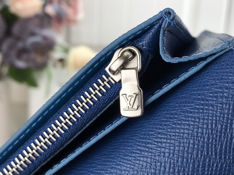 Louis Vuitton Brazza Wallet Blue Sky-4
